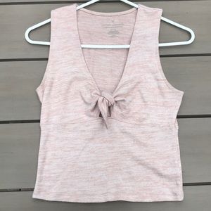 Pink American eagle top